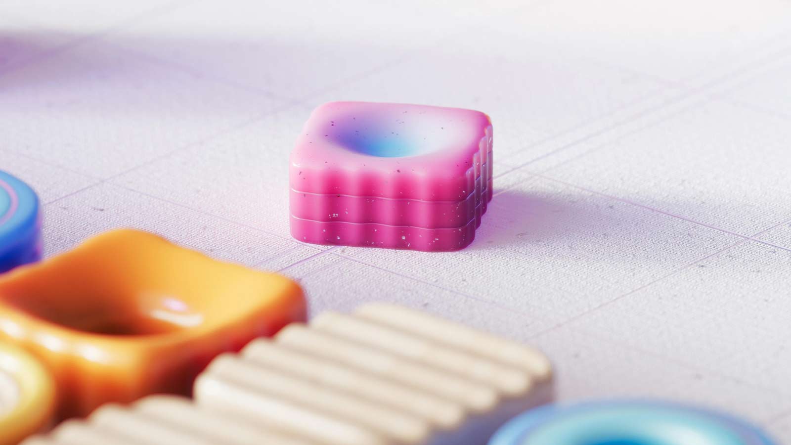 a close up of a colorful candy Mortgage Lending